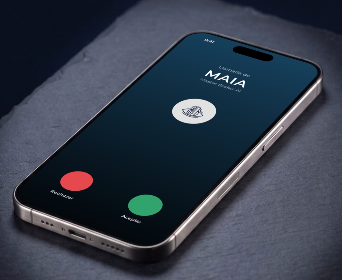 Llamada de MAIA a un prospecto en el celular